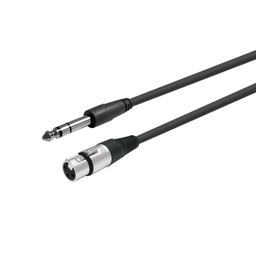 Vivolink Xlr Female To Stereo Jack 6.35 Cable 3M 5704174953500