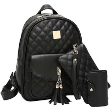 Ensemble de sacs Ă dos 3 en 1 en cuir PU pour femmes