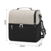 Sac de pique-nique portable pour le camping, kaki