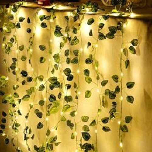 LED-Lichterketten mit Blättern 2