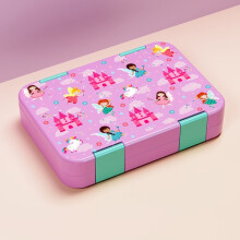 Contenitori per il pranzo adatti al microonde, Bento Box, interstrato in Tritan, 2 pezzi