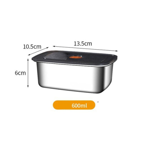 Boîte à lunch de camping en acier, compatible micro-ondes