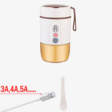 Gear USB -sähköinen lounasrasia, vuotamaton ja kannettava, 580 ml, s