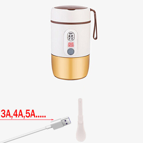 Ηλεκτρικό κουτί φαγητού Gear USB, φορητό, στεγανό, 580 ml, s