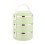 Isolierte Lunchbox aus Edelstahl 304, einlagig 1