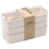 Kids Box 3, stapelbare Lunchbox, 3er-Pack, Beige 1
