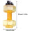 Creative water-filled weight 2200 ml 1