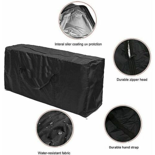 Grand sac de rangement, coussin d'extérieur, drap, selon 2
