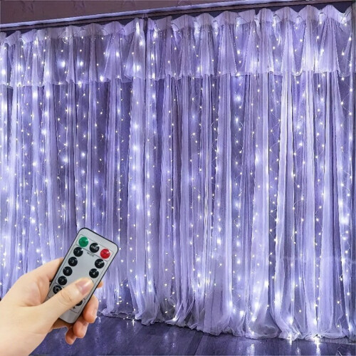 Guirlande de rideaux LED USB 2