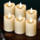 Candele a LED alimentate a batteria 4
