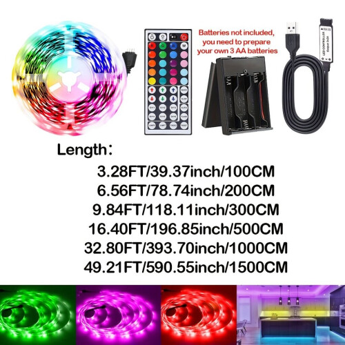 Striscia luminosa a LED con telecomando 2