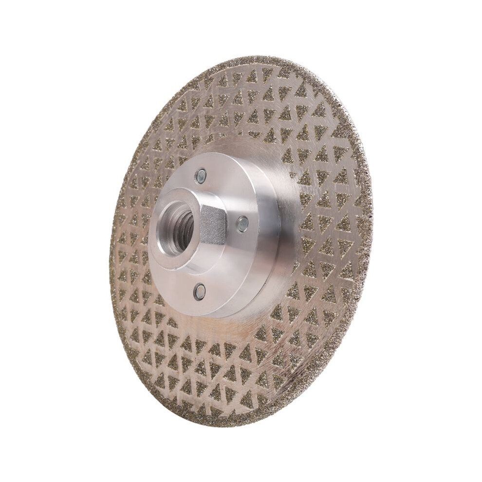 Photos - Other Hand Tools M14 Vacuum Brazed Diamond Cutting Wheel Saw Blade, Double Sides Disc, Marble, Concrete, Ceramic Tile Cutting 115mm