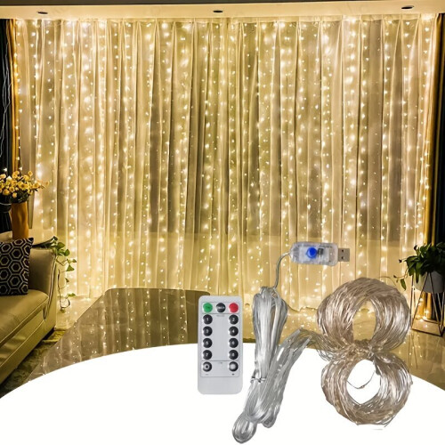 Tenda a LED con comando 1
