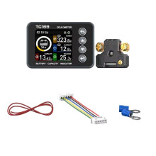 TC169 Color Screen Curon Electric Calcus Timphotospholtic Iron Clear Battery Power Display Table Bundle: CS30-30A