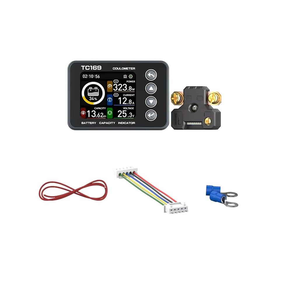 TC169 Color Screen Curon Electric Calcus Timphotospholtic Iron Clear Battery Power Display Table Bundle: CS30-30A-image-OPC-PVNP2FQ-NEW