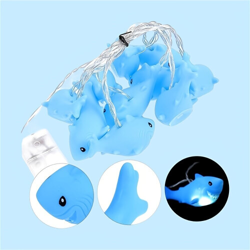 guirlande de requins LED 1
