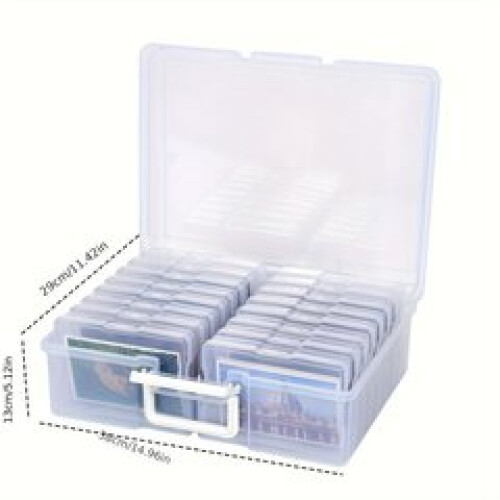 Doorzichtige plastic opbergdoos 1