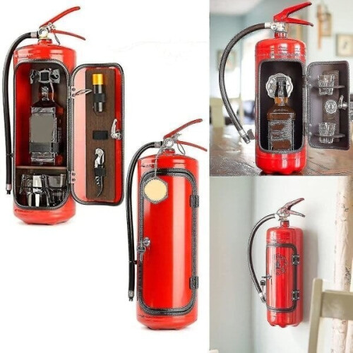 Minibar en forme d'alarme incendie, compact