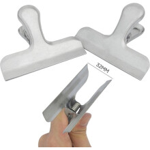 Lebensmittelbeutelclips Dreams Store silber 10er-Pack