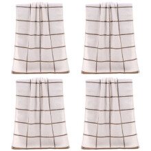 Handdoeken voor bad, handen, gezicht, sport, spa, beige, 4 stuks