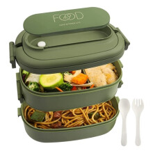 Boîte à lunch étanche pour adultes, ensemble de couverts