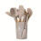 Ensemble d'ustensiles de cuisine en silicone, 12 pièces, marron 1
