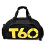 Sac de sport homme A77, noir 1