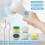 Brosse de nettoyage électrique, 1 pièce. 1