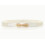 Elegante witte elastische riem 1