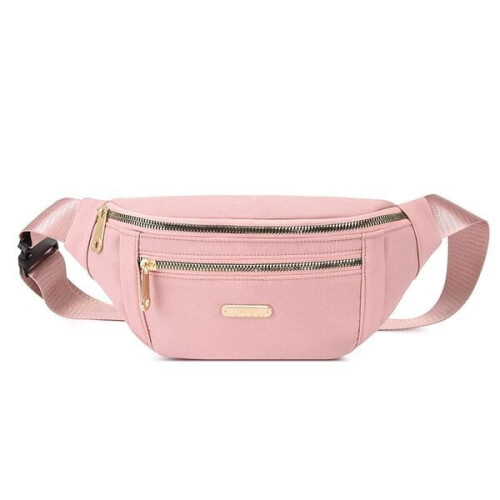 Draagbare sportheuptas voor dames, roze