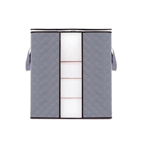 Beddenset, 2 stuks, 50x47x28 cm, grijs