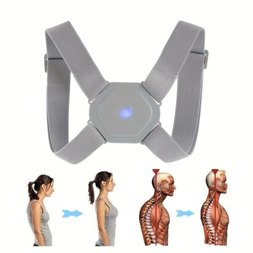 Correcteur de posture intelligent, gris
