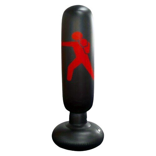 Saco de boxeo, negro