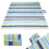 Strandmatte AquaLuxe, 200x200 cm, blau 1