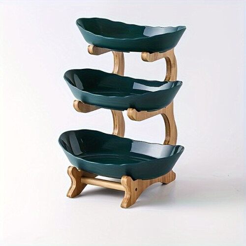 1 pc. 2/3 tier fruit bowl for kitchen table