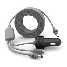 Cavo di Alimentazione CC 3 In 1 Starlink 10FT Spina Accendisigari e Cavo di Alimentazione CC Maschio per Starlink