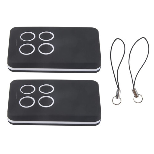 2pcs Universal Multifrequency Garage Remote Gate Remote Control 280-868MHZ for All Fixed Code and Parts of Rolling Code