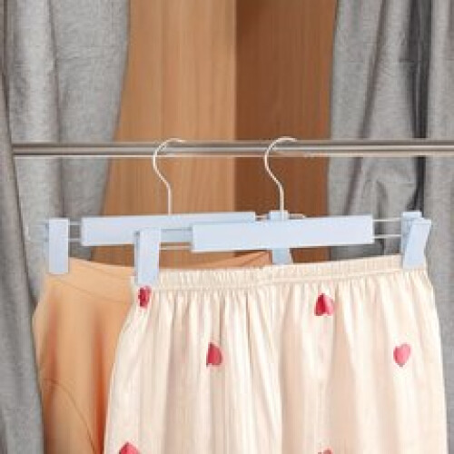 Ensemble de cintres en plastique réglables 2