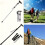 Canne de marche télescopique pliable 5