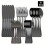 Ensemble de 30 couverts en acier inoxydable 1