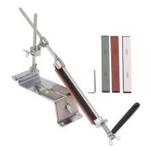 Kit d'affûtage de couteaux en acier inoxydable, affûteur de couteaux de cuisine professionnel