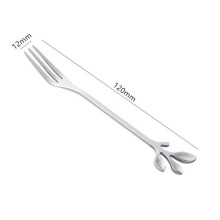 (fourchette en feuille d'argent, 1 pièce) vaisselle décorative pour la maison au quotidien