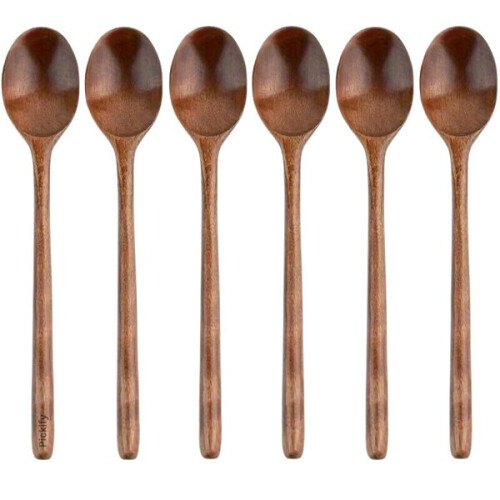 cuillères en bois, 6 pièces.