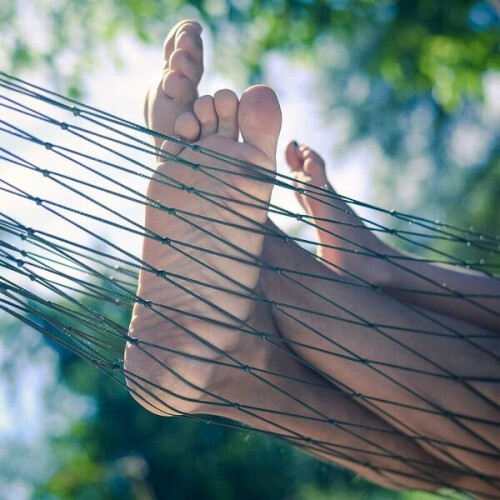 Mesh hammock, simple garden hammock, for camping, lightweight, tin 2