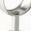 Supporto per asta appendiabiti in acciaio inox, 4 pezzi, colore argento 3