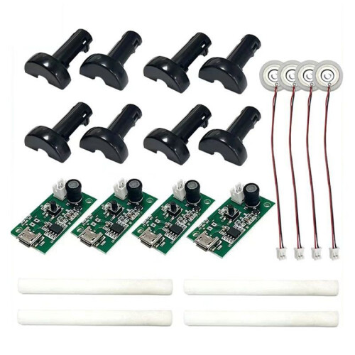 4 Pièces  5V Module D'Humidificateur Commutable Carte de Contrôle D'Atomisation DIY Atomiseur à Ultrasons Micro-Interface