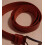 Ledergürtel rot 120 cm 3