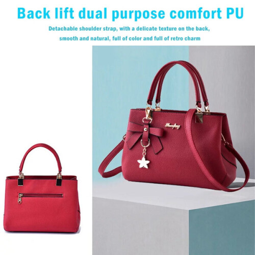 Damenhandtasche Danbaoly rot 2