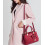 Damenhandtasche Danbaoly rot 5