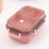 Doppelwandige, isolierte Lunchbox, rosa 4